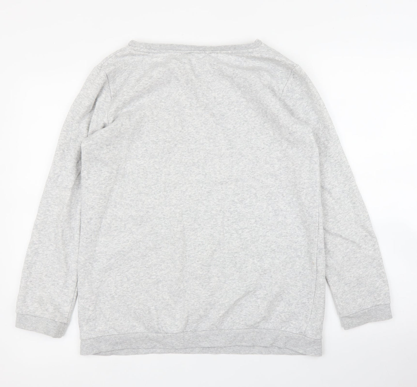 H&M Girls Grey   Pullover Jumper Size 14 Years
