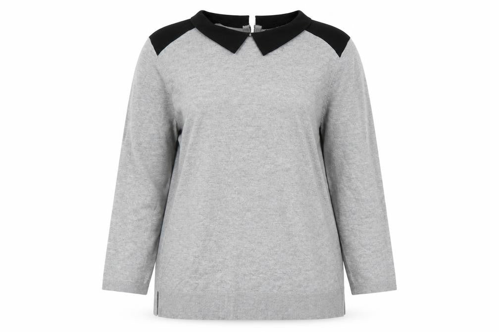Papaya Womens Grey   Basic Blouse Size 16