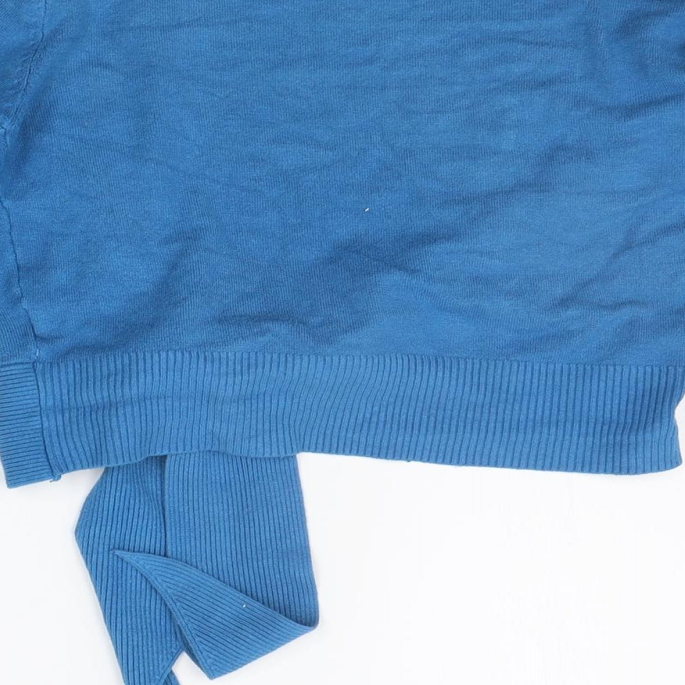 Select Womens Blue   Cardigan Jumper Size S