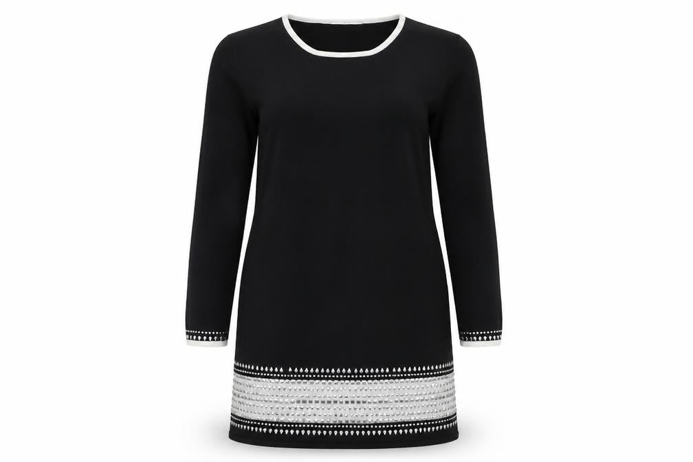 Klass Womens Black   Jumper Dress  Size L