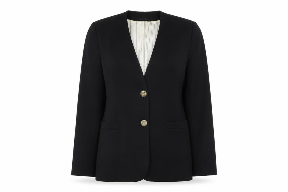 Hamells Womens Black   Jacket Suit Jacket Size 10