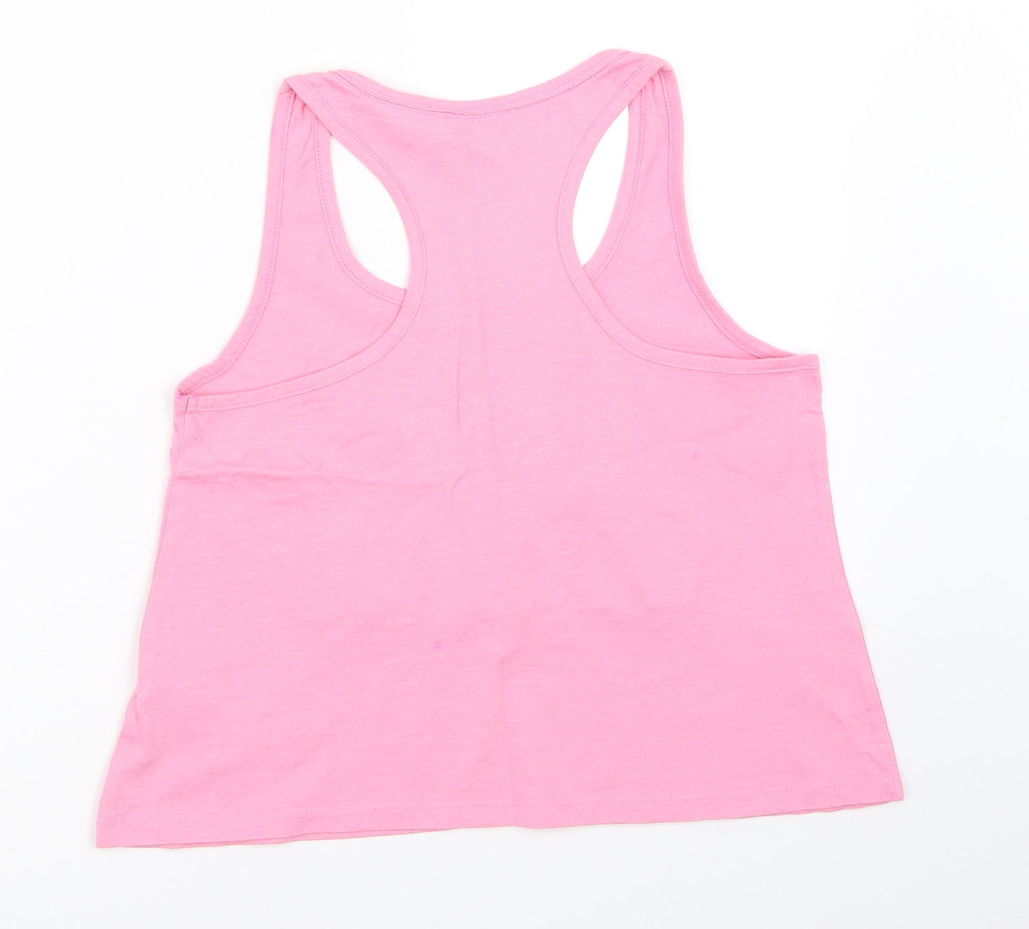 New Look Girls Pink   Basic Tank Size M