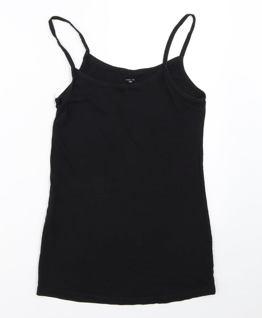 Select Womens Black   Camisole T-Shirt Size 6