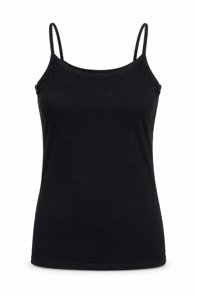 Select Womens Black   Camisole T-Shirt Size 6
