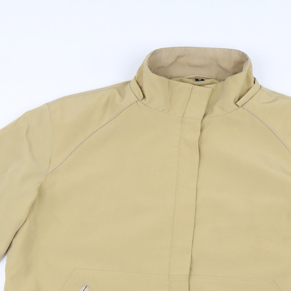 Eliza Gray Womens Yellow   Jacket  Size 16