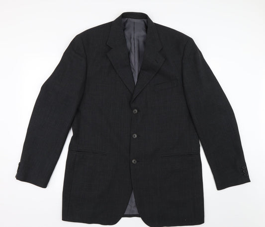 M&S Mens Grey   Jacket Suit Jacket Size 42