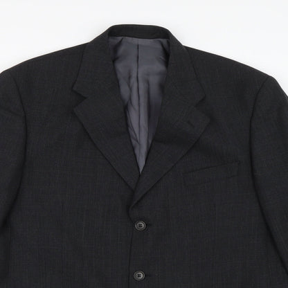 Marks & Spencer Mens Grey   Jacket Suit Jacket Size 42