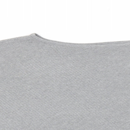 Yoins Womens Grey  Knit Pullover Jumper Size M  - Bat Wing