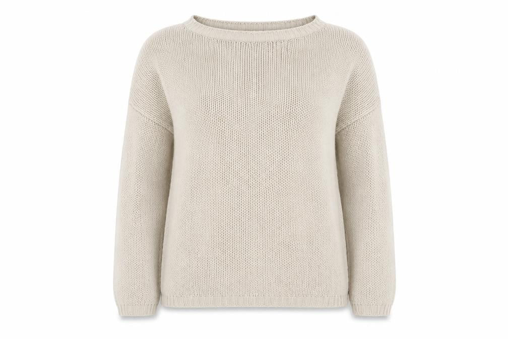 In the Style Womens Beige  Knit Pullover Jumper Size 16