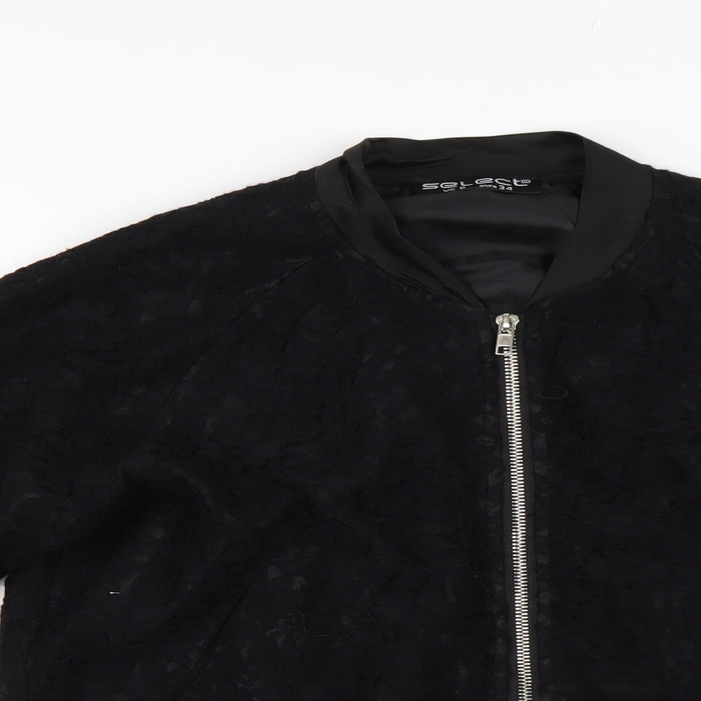 Select Womens Black   Jacket  Size 6
