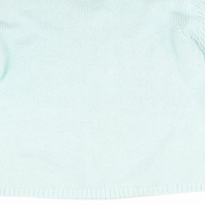 Isle Womens Green  Knit Pullover Jumper Size M