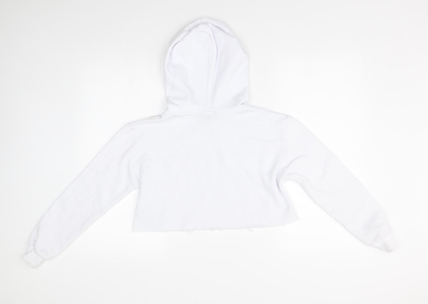 New Look 915 Girls White   Pullover Hoodie Size 10-11 Years