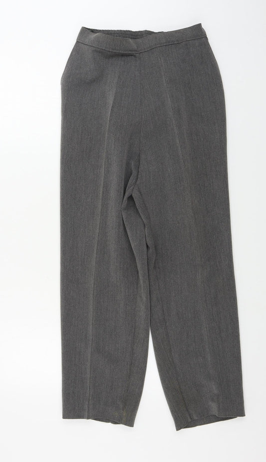 Preworn  Womens Grey   Trousers  Size 14 L23 in