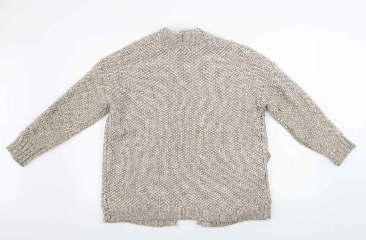 Primark  Womens Beige   Cardigan Jumper   - 2XS