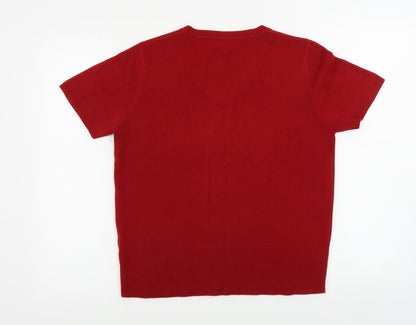 Key West Womens Red   Pullover Jumper Size 14