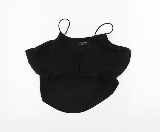 New Look  Girls Black   Basic Blouse Size 11 Years