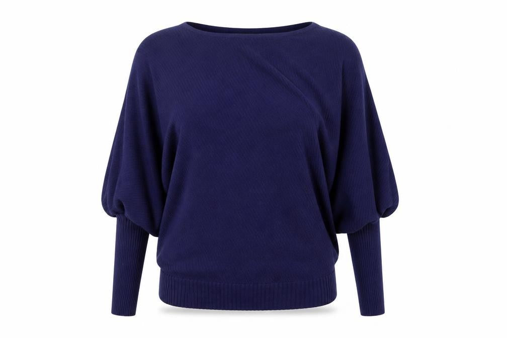 Yoins Womens Blue   Pullover Jumper Size M