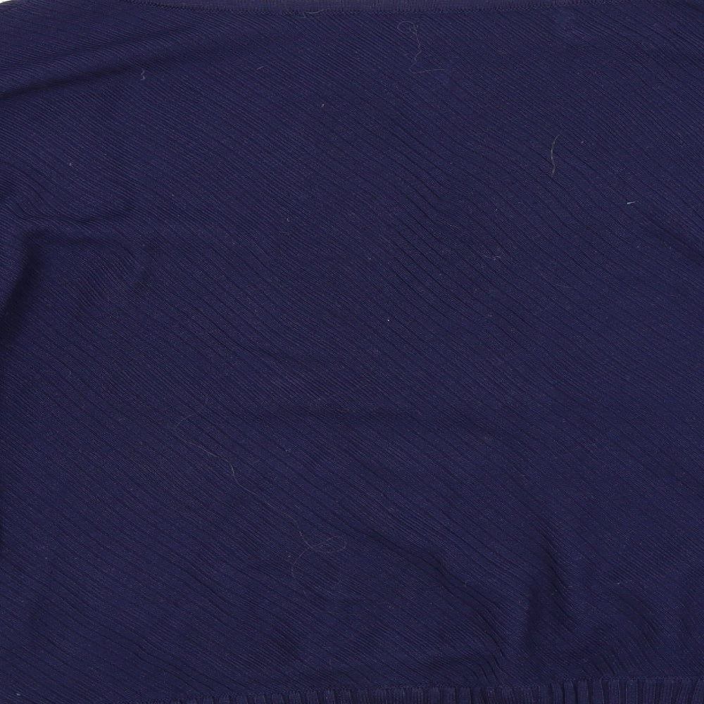 Yoins Womens Blue   Pullover Jumper Size M