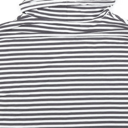 Tu Womens Multicoloured Striped  Pullover Jumper Size 8