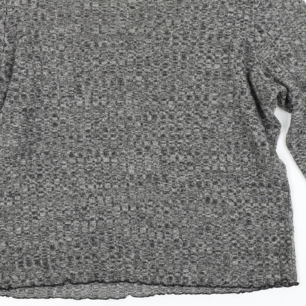 Primark Womens Grey   Pullover Jumper Size S
