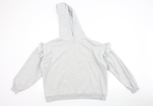 Primark Womens Grey   Pullover Hoodie Size M