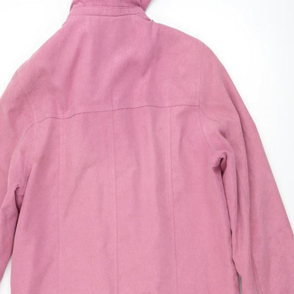 EWM Womens Pink   Jacket Coat Size 10