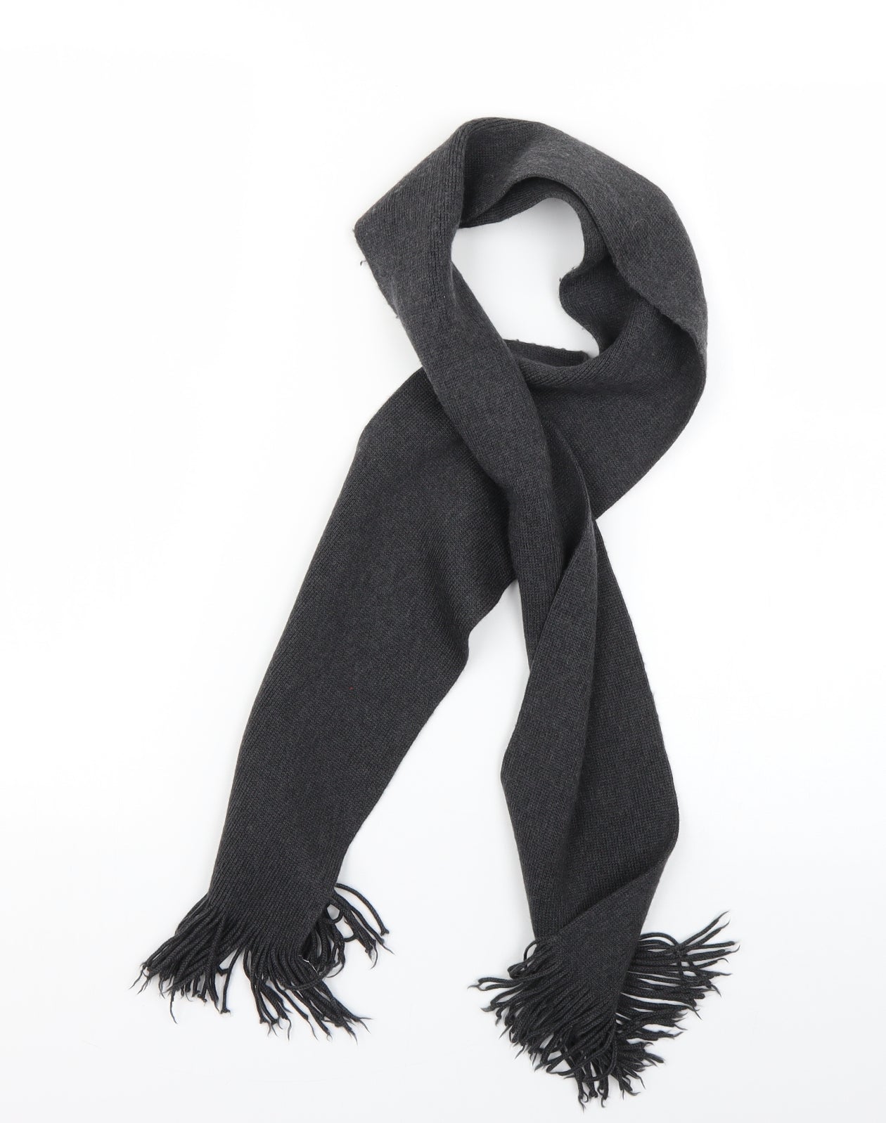 Preworn Mens Grey   Scarf  One Size