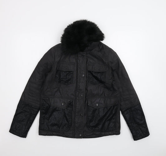 River Island Womens Black   Jacket  Size 8