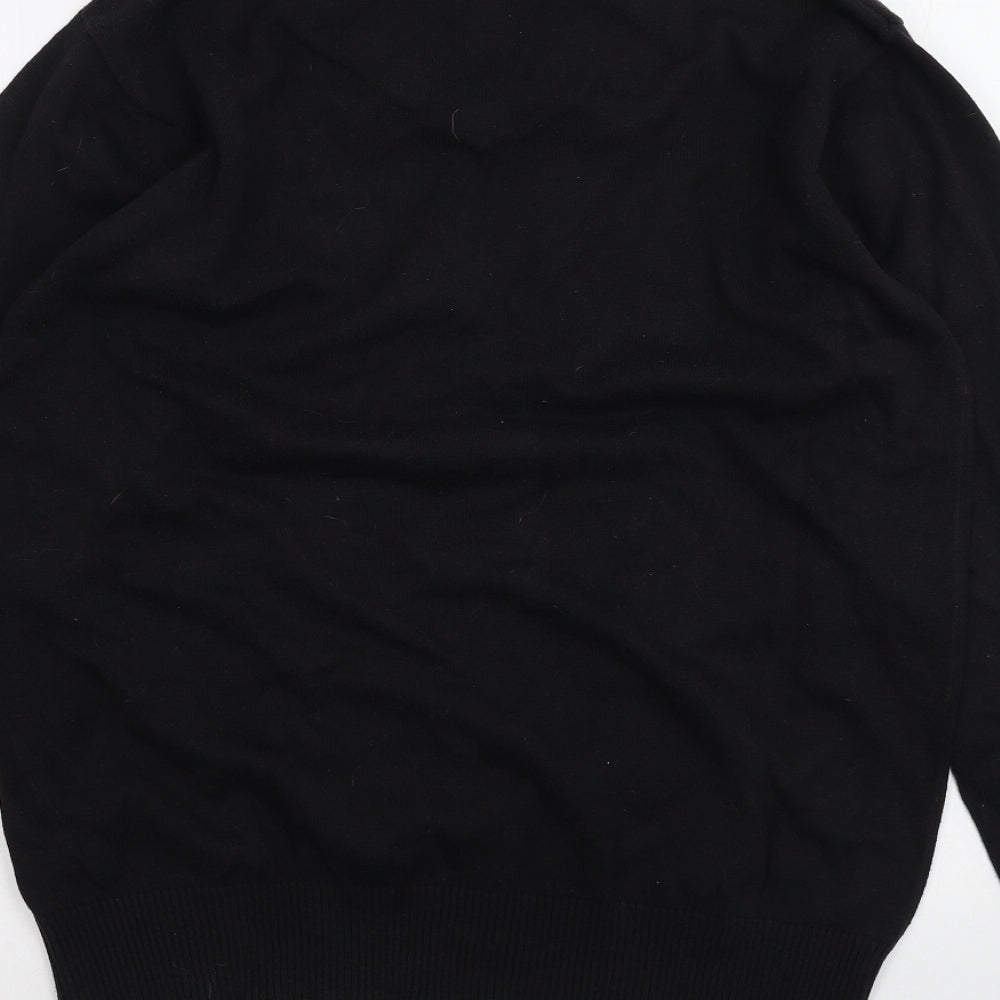 Monitor Mens Black    T-Shirt Size M