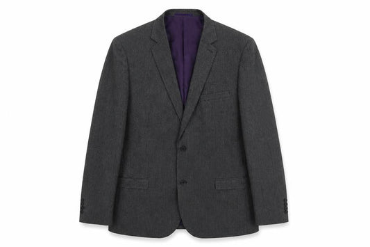 George Mens Black   Jacket Suit Jacket Size 44
