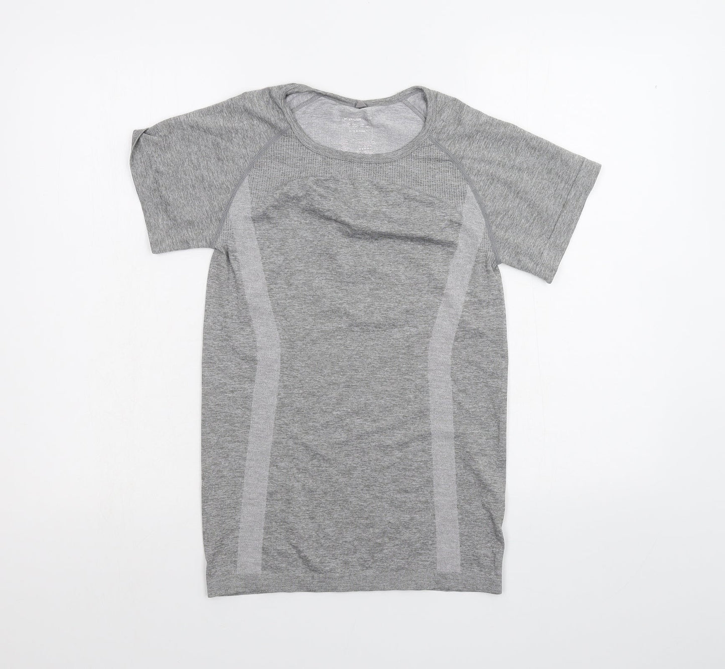 WORKOUT Womens Grey   Basic T-Shirt Size 10