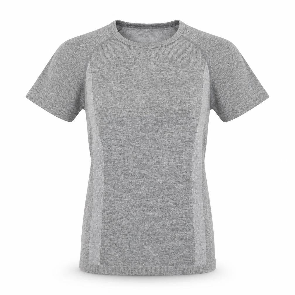 WORKOUT Womens Grey   Basic T-Shirt Size 10