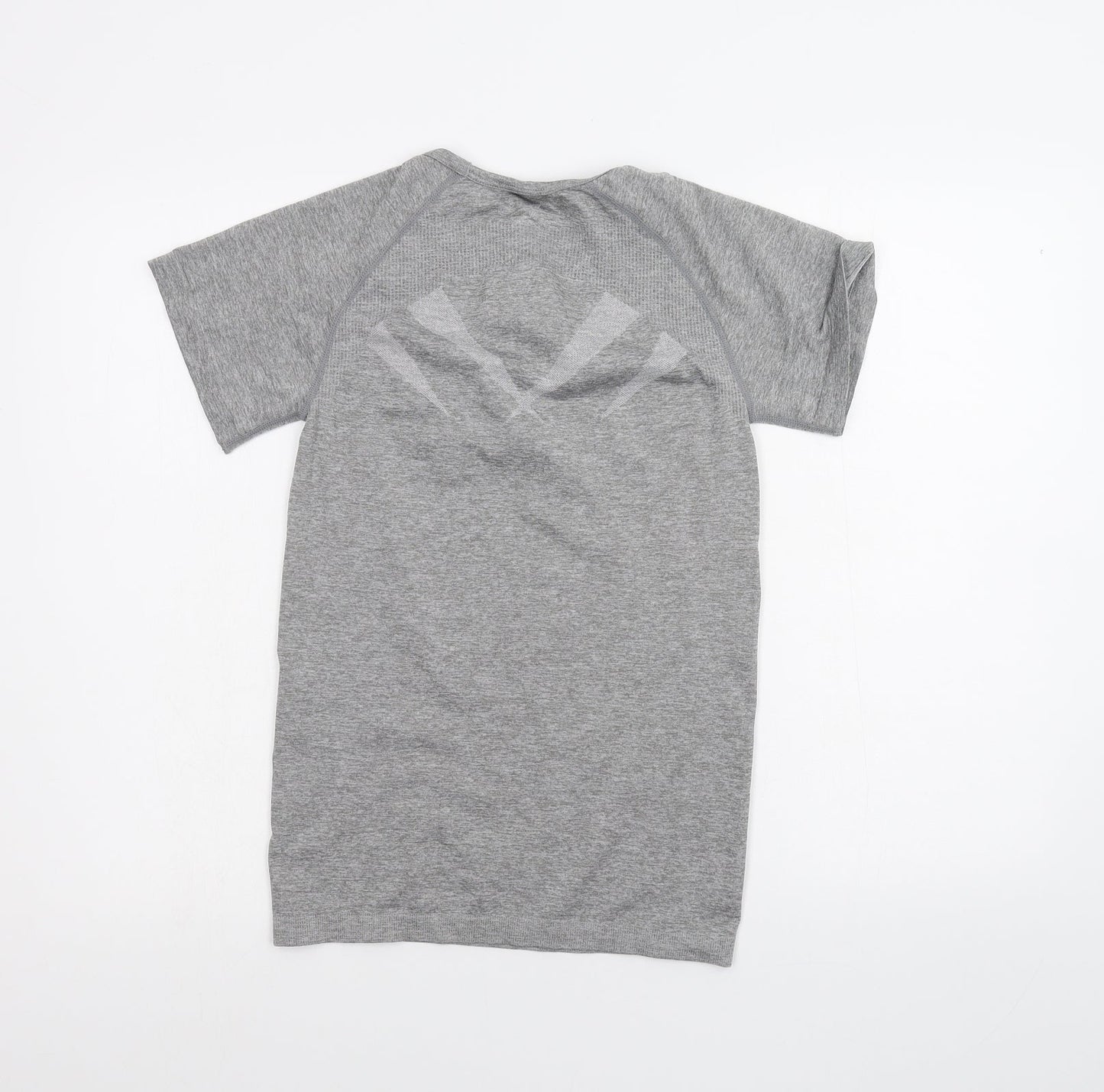 WORKOUT Womens Grey   Basic T-Shirt Size 10