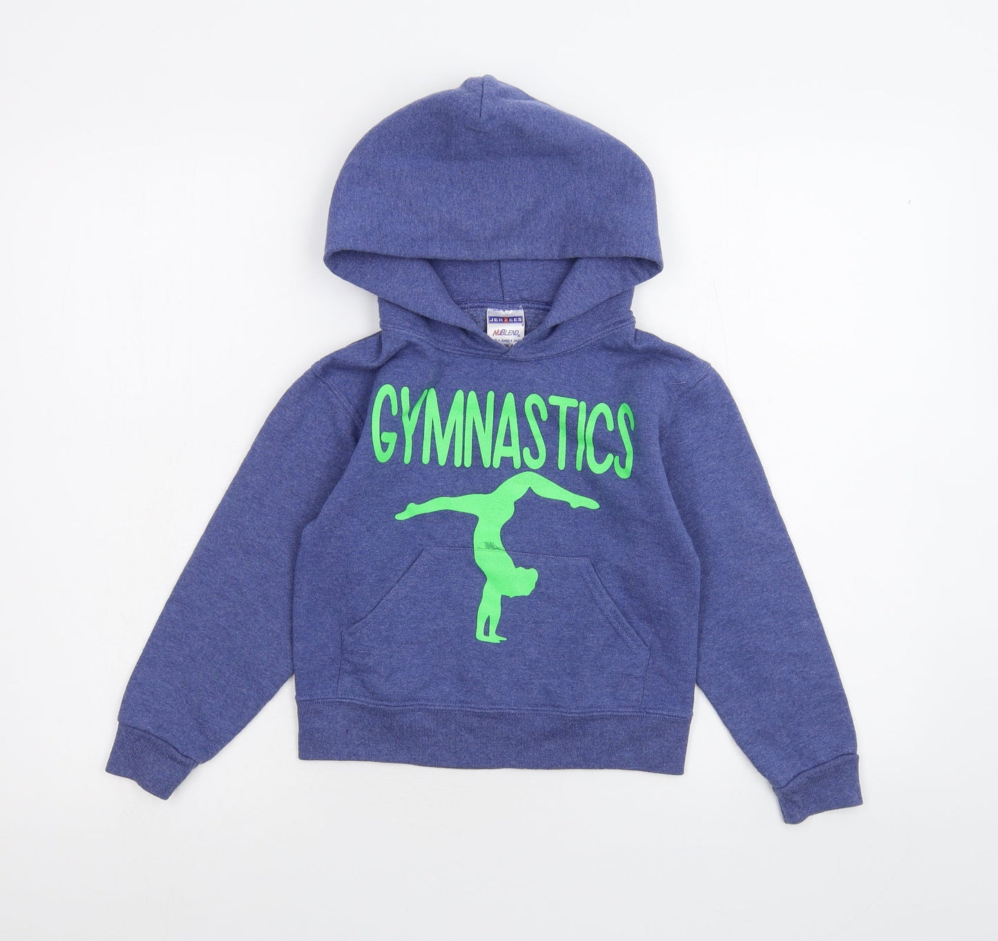 JERZEES Boys Blue   Pullover Hoodie Size S
