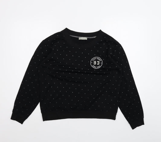 New Look Womens Black   Pullover Jumper Size 10