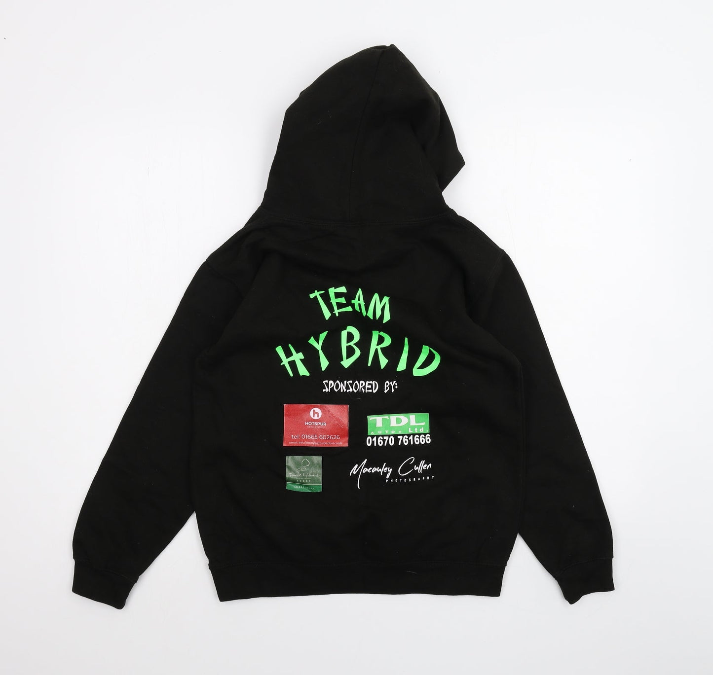AWD Boys Black   Pullover Hoodie Size 12-13 Years