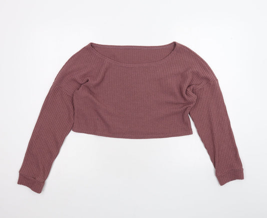 Preworn Womens Pink   Pullover Jumper Size XL
