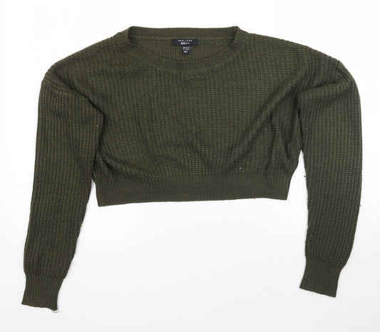Newlook Girls Green   Pullover Jumper Size 14 Years