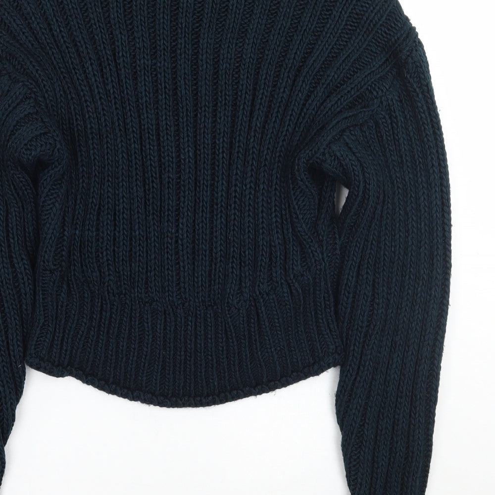 H&M Womens Blue   Pullover Jumper Size XS