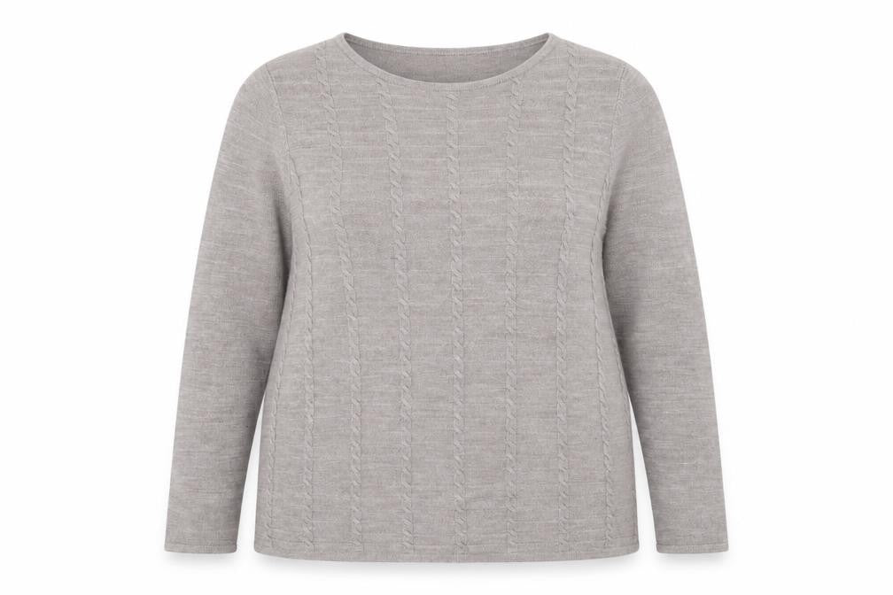 Bonnmarche Womens Grey   Pullover Jumper Size 16