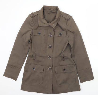 F&F Womens Green   Jacket Coat Size 10