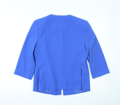 Bonmarché Womens Blue Jacket Blazer Size 10