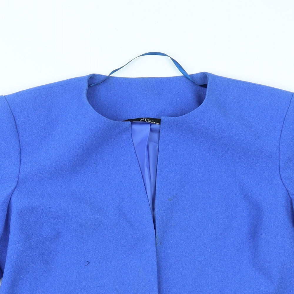 Bonmarché Womens Blue Jacket Blazer Size 10