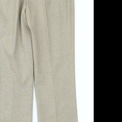 Berkertex Womens Beige   Trousers  Size 10 L24 in