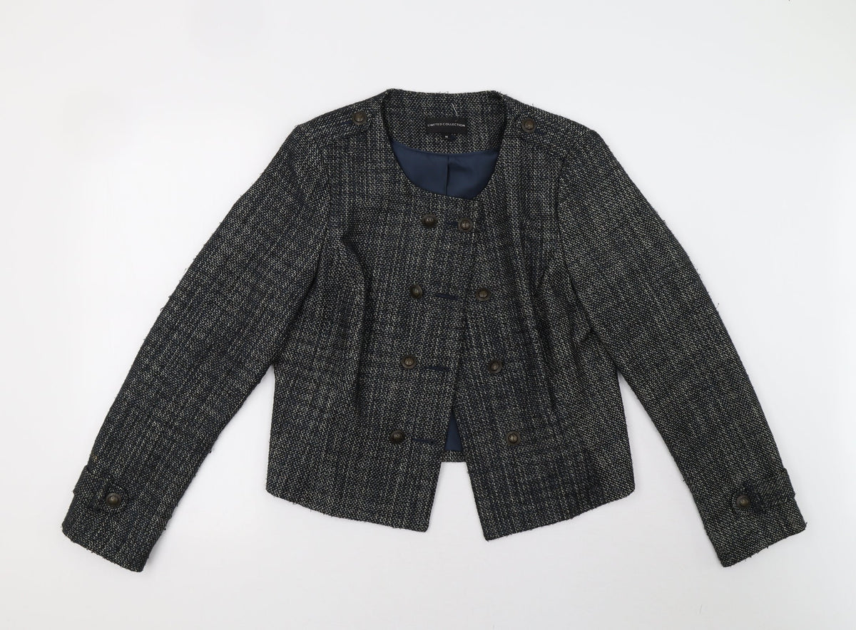 Marks & Spencer Womens Blue   Jacket Blazer Size 14