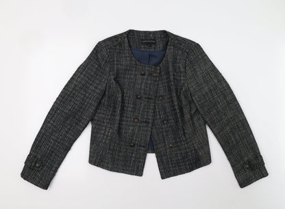 Marks & Spencer Womens Blue   Jacket Blazer Size 14