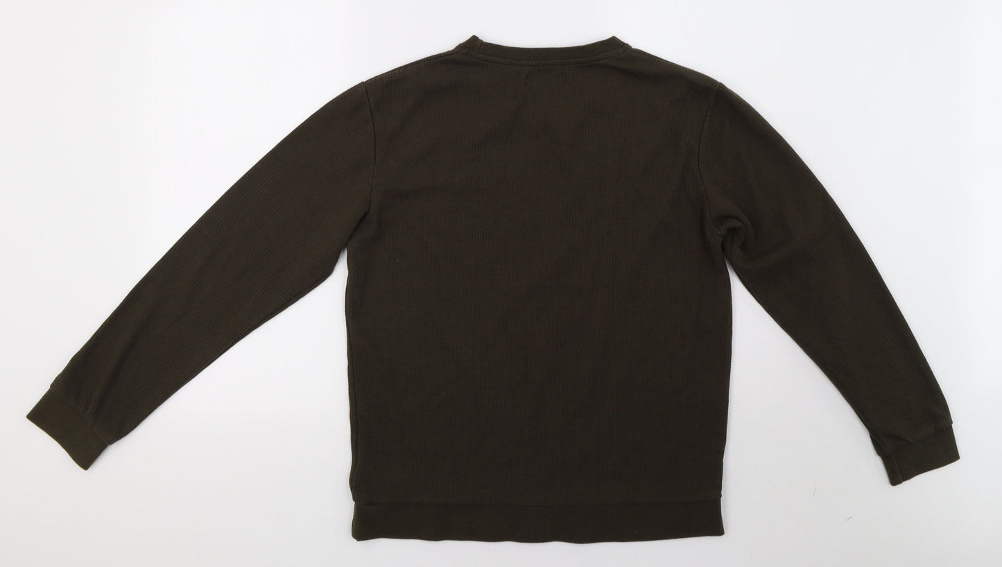 Primark Mens Green   Pullover Sweatshirt Size M
