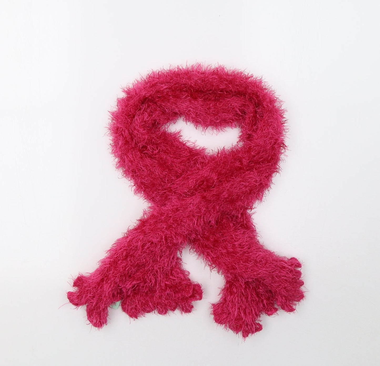 Preworn Girls Pink  Knit Scarf Scarves & Wraps One Size