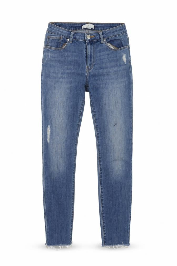 H*M Womens Blue  Denim Skinny Jeans Size 8 L27 in