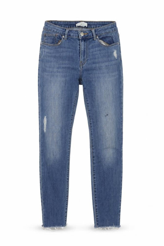 H*M Womens Blue  Denim Skinny Jeans Size 8 L27 in